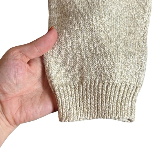 Alfred Dunner Embroidered Winter Scenes Ramie Cotton Blend Knit Sweater, Small - Picture 6 of 14